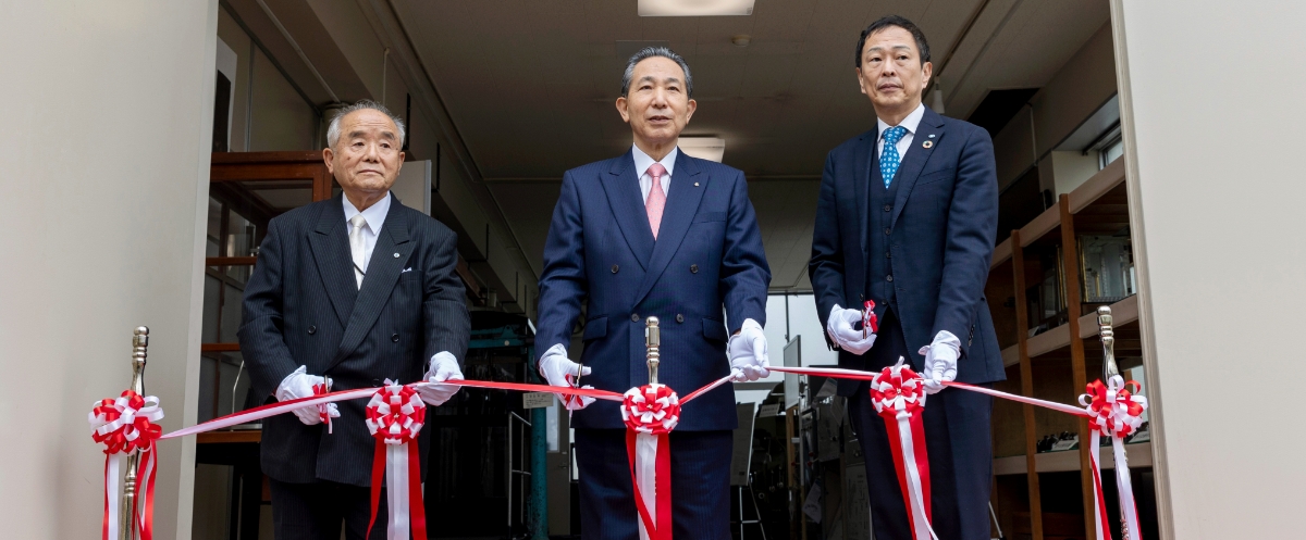 クボタはかり事業100周年記念式典　2024年4月5日（金） 東洋計量史資料館にて工業用はかり寄贈式を開催